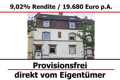 Mehrfamilienhaus zum Kauf provisionsfrei 218.000 € 11 Zimmer 236 m² 120 m² Grundstück Blümelstalstr. 29 Innenstadt Pirmasens 66953