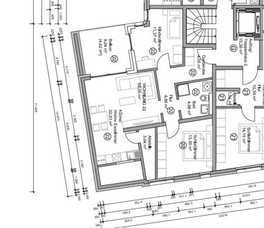 Wohnung zum Kauf 374.000 € 3 Zimmer 69,9 m² 4. Geschoss Südost Hanau 63450