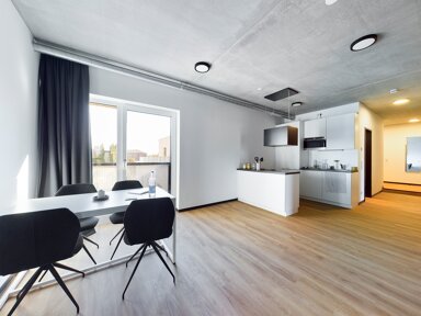 WG-Zimmer zur Miete Wohnen auf Zeit nur mit Wohnberechtigungsschein 571,10 € 48,2 m² frei ab sofort Gummersbacher Straße 31b Deutz Köln 50679