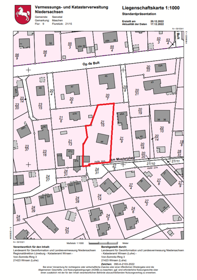 Mehrfamilienhaus zum Kauf 699.000 € 6 Zimmer 167 m² 1.598 m² Grundstück Maschen Seevetal 21220