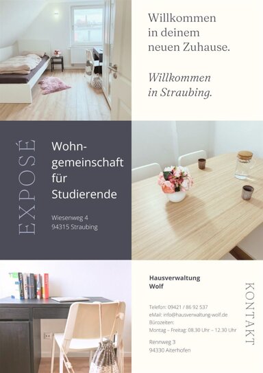 Wohnung zur Miete 400 € 3 Zimmer 59 m² 2. Geschoss Planungsbezirk 115 Straubing 94315