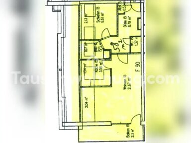 Wohnung zur Miete Tauschwohnung 667 € 2 Zimmer 58 m² 2. Geschoss Hiltrup - Mitte Münster 48165