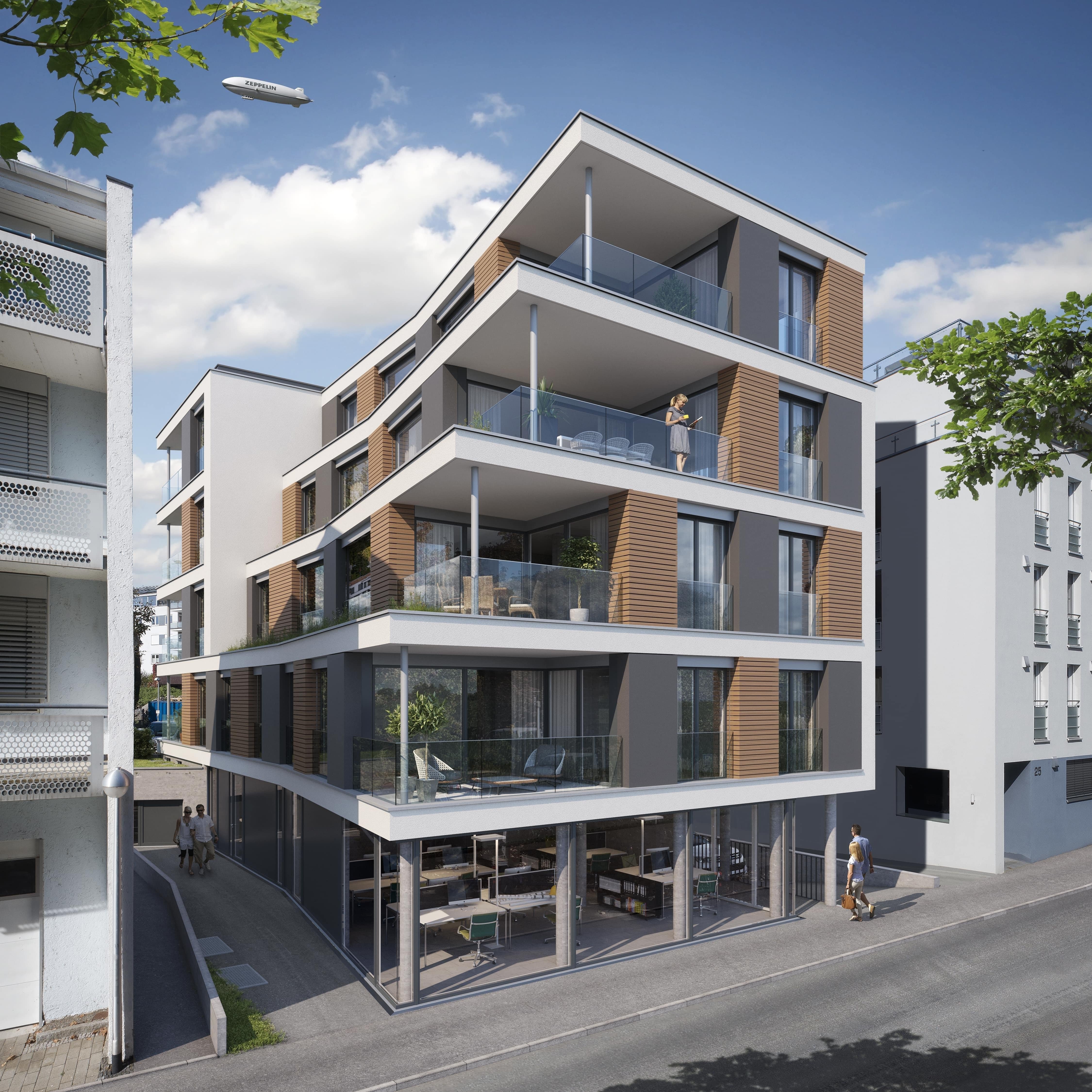 Wohnung zum Kauf Provisionsfrei 749.000 € 2 Zimmer 69,4 m²<br/>Wohnfläche Friedrichshafen - Mitte 1 Friedrichshafen 88045