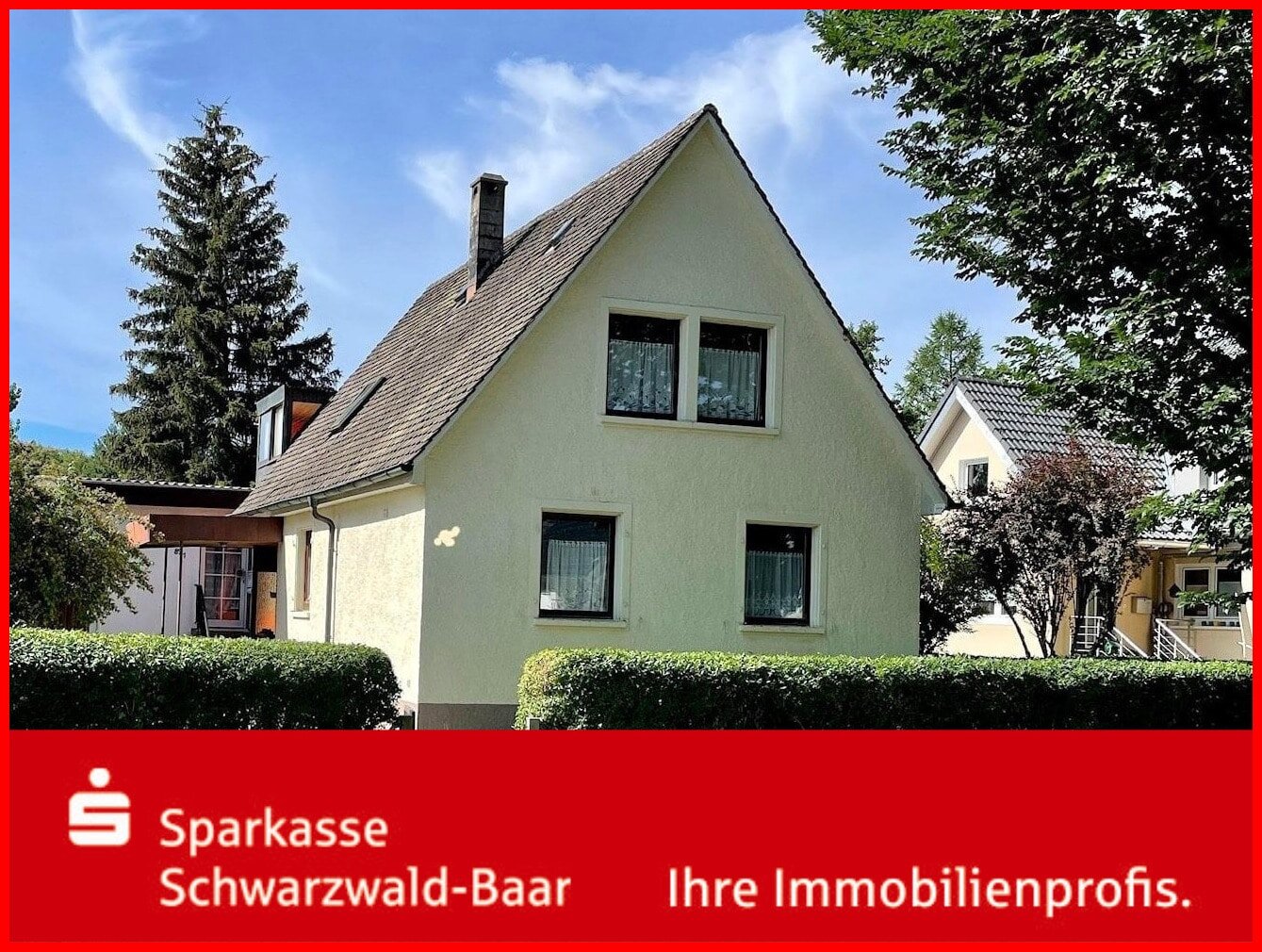 Einfamilienhaus zum Kauf 249.000 € 4 Zimmer 114 m²<br/>Wohnfläche 303 m²<br/>Grundstück Südstadt Villingen-Schwenningen 78050
