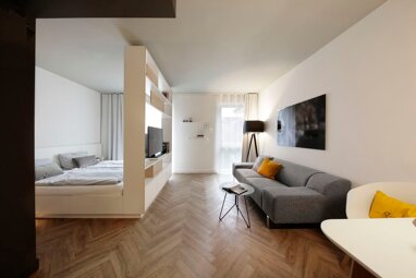 Wohnung zur Miete Wohnen auf Zeit 2.776 € 1 Zimmer 30 m² frei ab 20.06.2024 Walter-Gropius-Straße Alte Heide - Hirschau München 80807