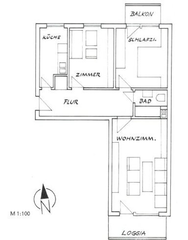 Wohnung zum Kauf als Kapitalanlage geeignet 395.000 € 3 Zimmer 70 m² Droste– Hülshoff - Straße 4 Friedenheim München 80686