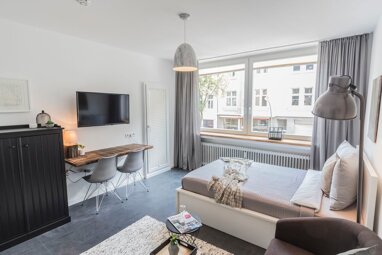 Wohnung zur Miete Wohnen auf Zeit 1.200 € 1 Zimmer 28 m² frei ab 01.07.2024 Hoffeldstraße Flingern - Nord Düsseldorf 40235