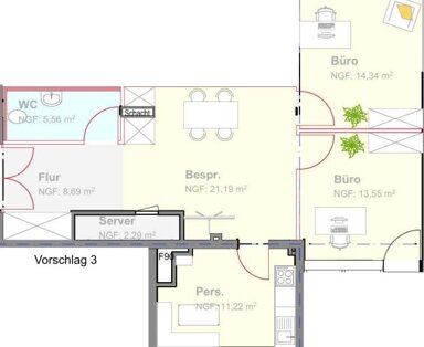 Praxis zur Miete 1.937 € 4 Zimmer 155 m² Bürofläche teilbar ab 80 m² Zentrum Regensburg 93047