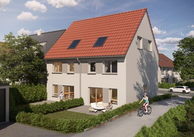 Doppelhaushälfte zum Kauf provisionsfrei 799.300 € 6 Zimmer 133 m² 173 m² Grundstück Kelterstraße 4/6 Bissingen - West Bietigheim-Bissingen 74321