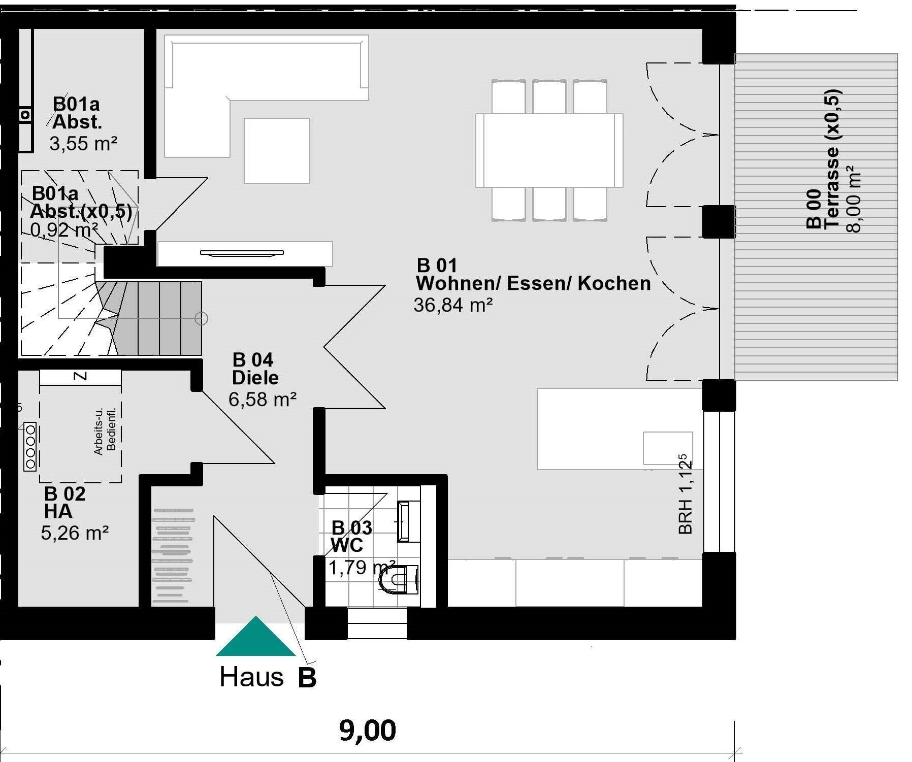 Winterhude . Neubau am Stadtpark . Exklusives Stadthaus in einzigartiger Villenlage mit Wärmepumpe