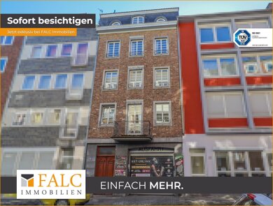 Wohnung zur Miete 520 € 1 Zimmer 40 m² 4. Geschoss frei ab sofort Wallstraße 62 Aachen Aachen 52064