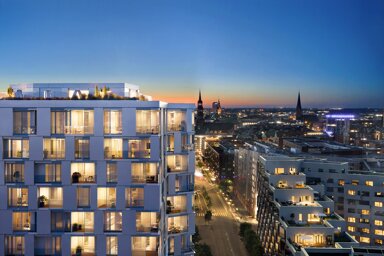 Penthouse zur Miete 21.497 € 5 Zimmer 396 m² HafenCity Hamburg 20457