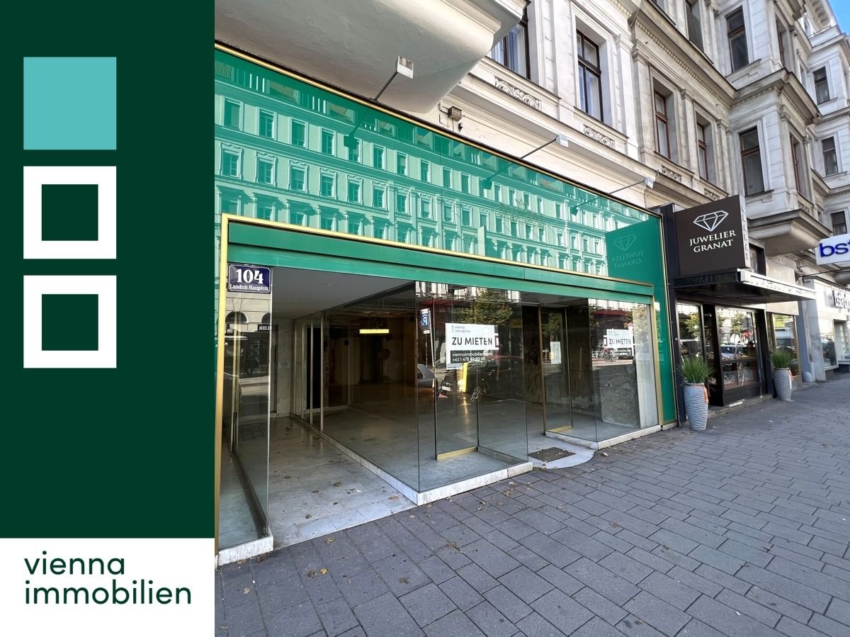 Ladenfläche zur Miete 28,99 € 3 Zimmer 120,7 m²<br/>Verkaufsfläche Landstraßer Hauptstraße 104 Wien 1030