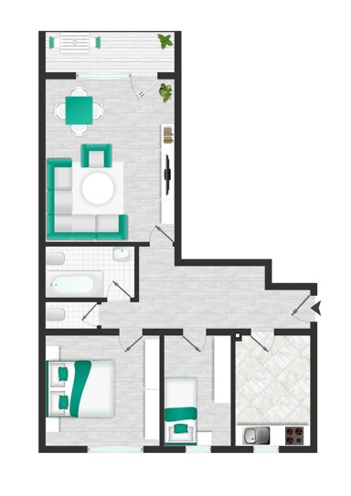 Studio zum Kauf 260.000 € 3 Zimmer 90 m² 4. Geschoss Mühldorf Mühldorf 84453