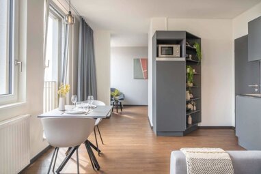 Wohnung zur Miete Wohnen auf Zeit 1.152 € 1 Zimmer 33 m² frei ab 20.06.2024 Lindenallee Stadtkern Essen 45127