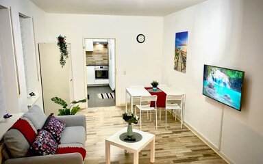 Wohnung zur Miete Wohnen auf Zeit 1.100 € 1 Zimmer 34 m² frei ab 07.04.2025 Marktstrasse 0 Mühlburg - Alt-Mühlburg Karlsruhe 76185