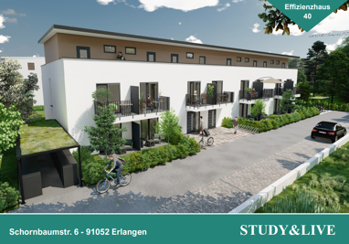 Apartment zum Kauf 224.500 € 1 Zimmer 22 m² 1. Geschoss Schornbaumstraße 6 Rathenau Erlangen 91052