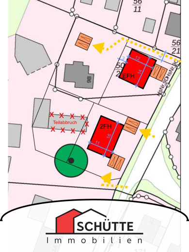 Grundstück zum Kauf 165.000 € 633 m² Grundstück Barkener Weg 9 Moordeich Stuhr 28816