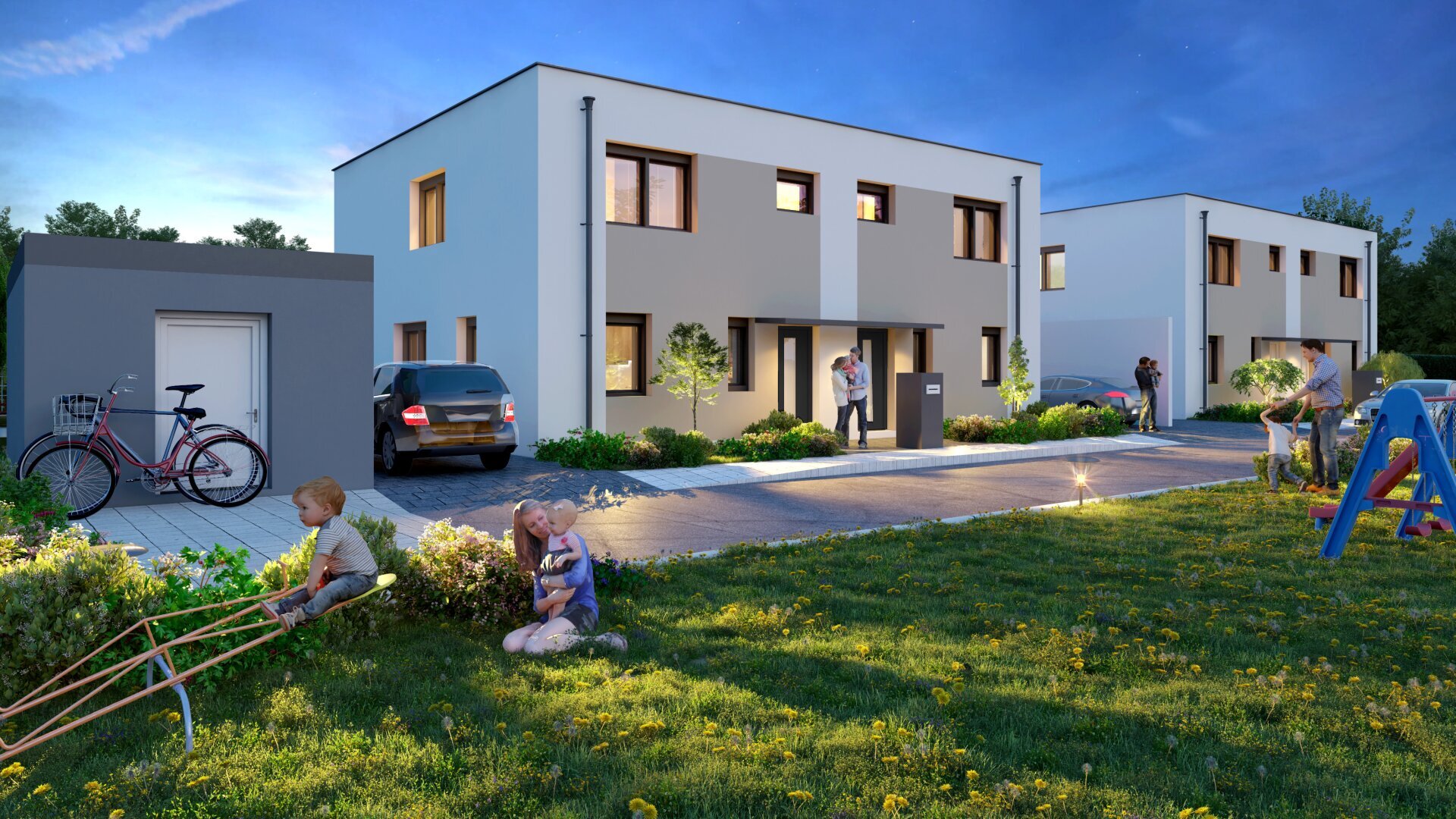 Haus zum Kauf 525.294,12 € 4 Zimmer 118,2 m²<br/>Wohnfläche 236,2 m²<br/>Grundstück 01.10.2025<br/>Verfügbarkeit Schaumann-Wohnpark 13 Pottendorf 2486