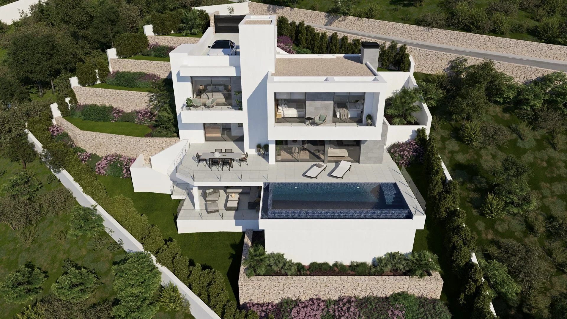 Villa zum Kauf 1.720.000 € 320 m²<br/>Wohnfläche 805 m²<br/>Grundstück Cumbre del Sol 03726