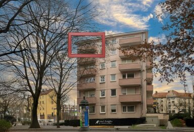 Wohnung zum Kauf 1.000 € 2 Zimmer 42,9 m² 5. Geschoss Dianastraße Nürnberg 90443