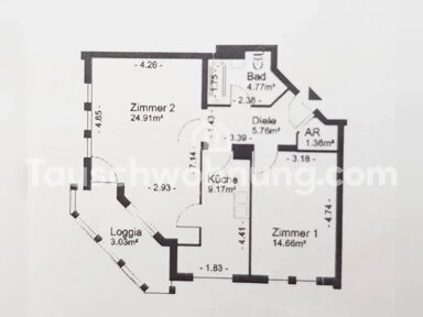 Wohnung zur Miete Tauschwohnung 500 € 2 Zimmer 65 m² 4. Geschoss Moabit Berlin 13355