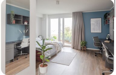 Studio zur Miete 1.343 € 1 Zimmer 44 m² 1. Geschoss Osdorf Hamburg 22769