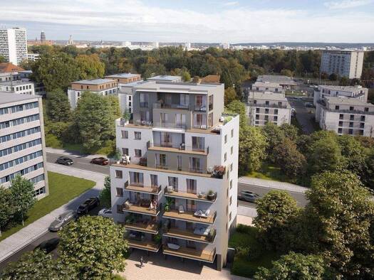 Wohnung zum Kauf - Erstbezug provisionsfrei 649.000 € 4 Zimmer 113 m² 3. Geschoss Südvorstadt-Ost Dresden / Südvorstadt-West 01069