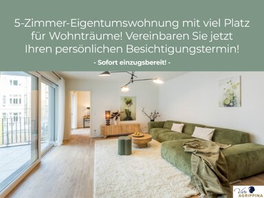 Wohnung zum Kauf provisionsfrei 999.900 € 5 Zimmer 129,9 m² 1. Geschoss Neustadt - Nord Köln 50668