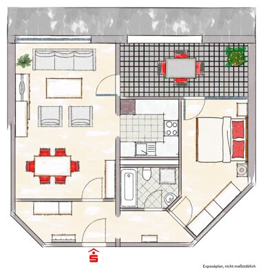 Wohnung zum Kauf 160.000 € 2 Zimmer 63,8 m² Gunzenhausen Gunzenhausen 91710
