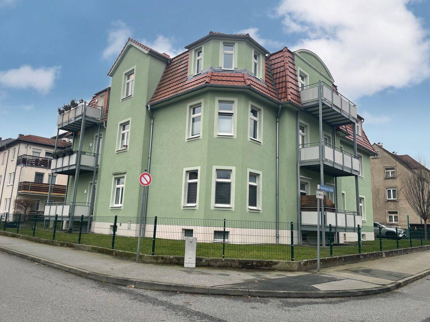 Vermietete 2- Zimmer Eigentumswohnung mit Balkon und KFZ- Stellplatz in Dohna