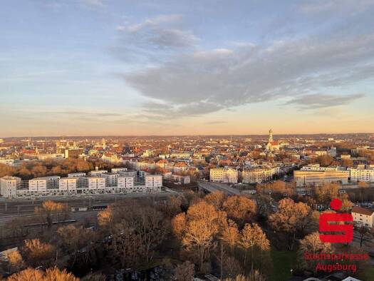 Wohnung zum Kauf 210.000 € 1 Zimmer 34 m² 23. Geschoss frei ab sofort Antonsviertel Augsburg 86159