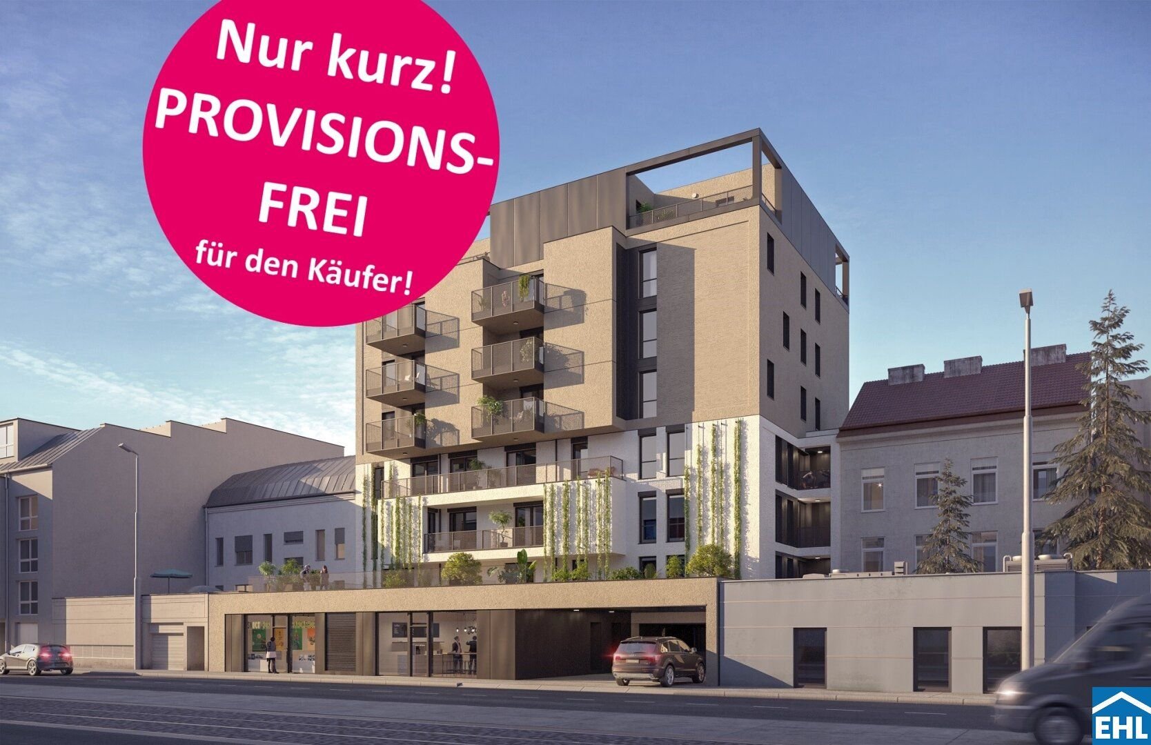 Wohnung zum Kauf 333.900 € 3 Zimmer 66,2 m²<br/>Wohnfläche 3.<br/>Geschoss Erzherzog-Karl-Straße Wien 1220