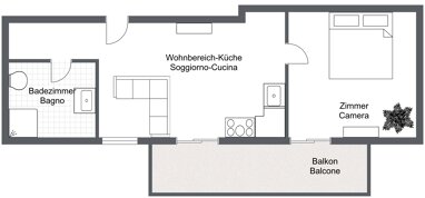 Wohnung zum Kauf 240.000 € 2 Zimmer 29 m² 4. Geschoss Meran 39012