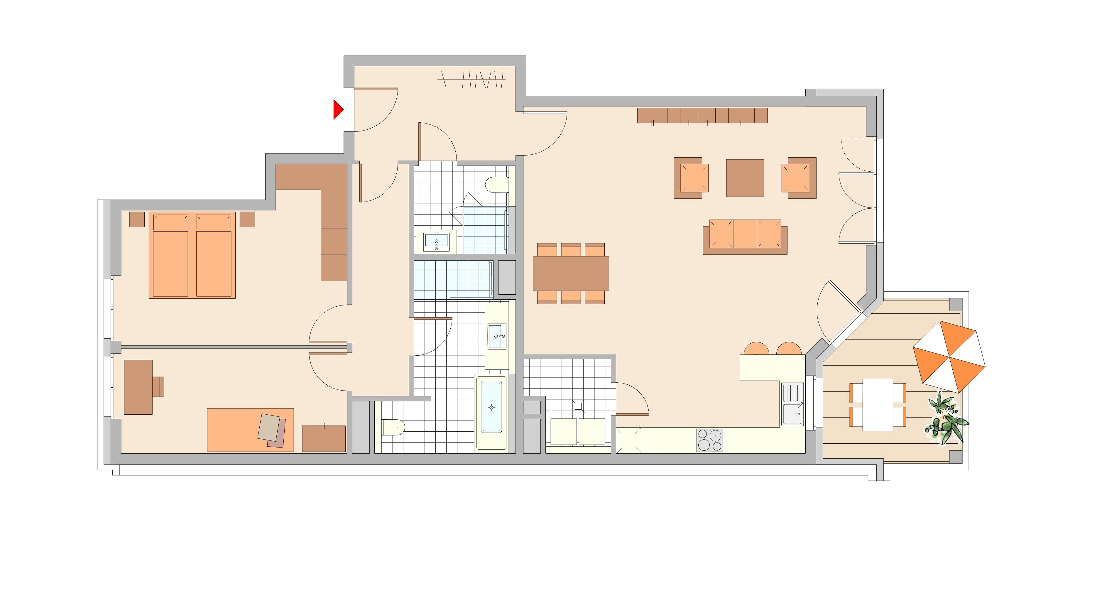 Wohnung zum Kauf Provisionsfrei 979.700 € 3 Zimmer 123,7 m² 2. Geschoss Hainer Weg 48a Sachsenhausen - Süd Frankfurt am Main 60599
