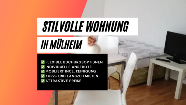 Wohnung zur Miete Wohnen auf Zeit 1.148 € 2 Zimmer 45 m² frei ab 01.01.2025 Cäcilienstraße Broich - Ost Mülheim an der Ruhr 45479