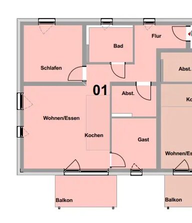 Wohnung zum Kauf provisionsfrei 108.000 € 2 Zimmer 72 m² frei ab sofort Otfried-Preußler-Str. Heddesdorf Neuwied 56564