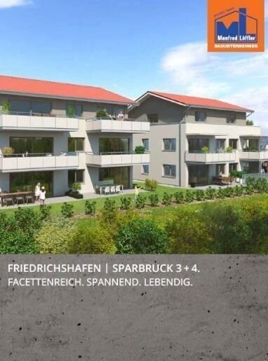 Wohnung zum Kauf Provisionsfrei 409.900 € 2,5 Zimmer 67,2 m² Friedrichshafen - West 3 Friedrichshafen 88045