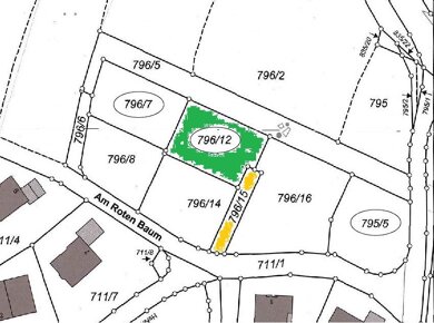 Grundstück zum Kauf provisionsfrei 239.500 € 605 m² Grundstück Am Roten Baum Rasch Altdorf bei Nürnberg 90518