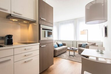 Wohnung zur Miete Wohnen auf Zeit 2.344 € 1 Zimmer 25 m² frei ab sofort Münchener Straße Bahnhofsviertel Frankfurt am Main 60329