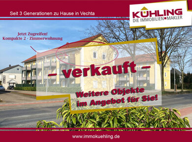 Wohnung zum Kauf 140.000 € 2 Zimmer 50 m² Vechta Vechta 49377