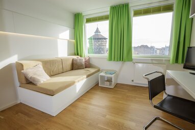 Wohnung zur Miete Wohnen auf Zeit 1.905 € 1 Zimmer 24 m² frei ab sofort Himpfelshof Nürnberg 90429