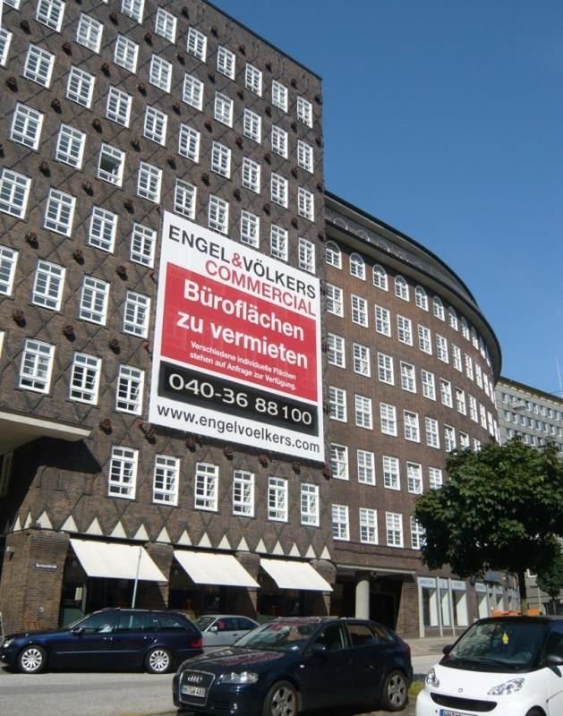 Bürofläche zur Miete 19 € 627 m²<br/>Bürofläche ab 627 m²<br/>Teilbarkeit Hamburg - Altstadt Hamburg 20095