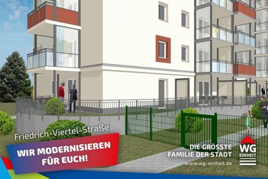 Wohnung zur Miete 413 € 2 Zimmer 55,2 m² EG frei ab 01.10.2025 Friedrich-Viertel-Str. 129 Hutholz 640 Chemnitz 09123