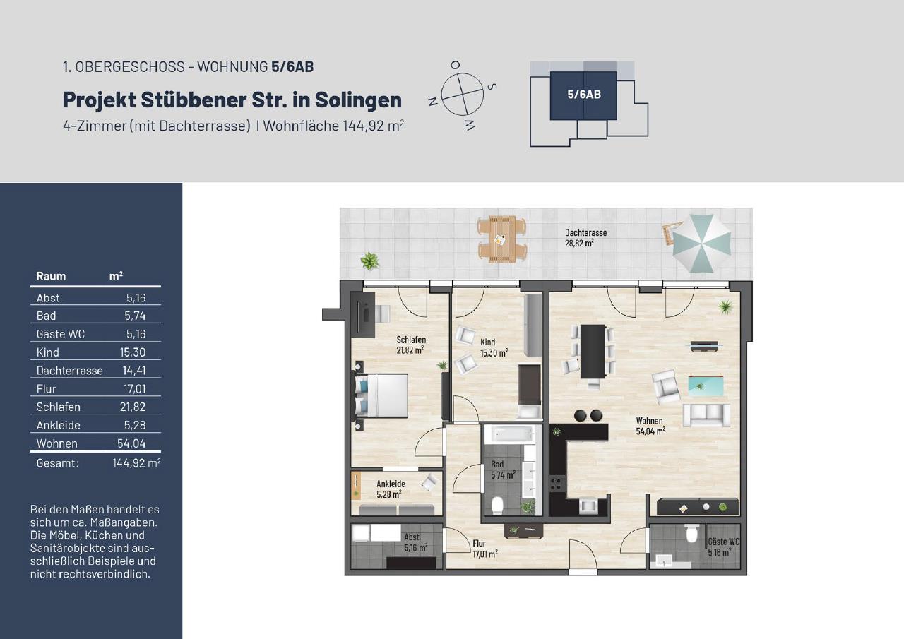 Wohnung zum Kauf 590.000 € 3,5 Zimmer 145 m²<br/>Wohnfläche Ab sofort<br/>Verfügbarkeit Stübbener Straße 76 Foche - Demmeltrath - Fuhr Solingen 42719