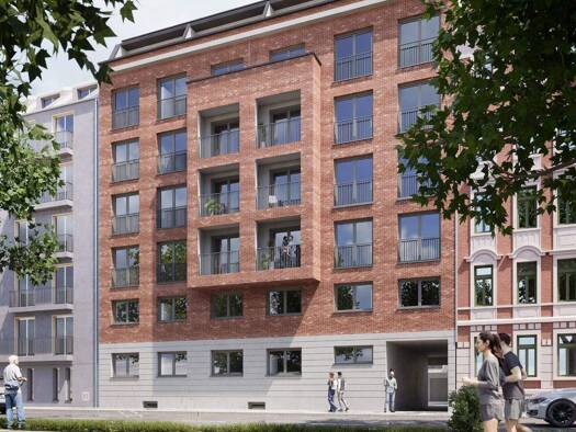 Studio zur Miete - Erstbezug 951 € 3 Zimmer 53,9 m² EG frei ab 01.02.2026 Kurt-Eisner-Straße 59 Südvorstadt Leipzig 04275