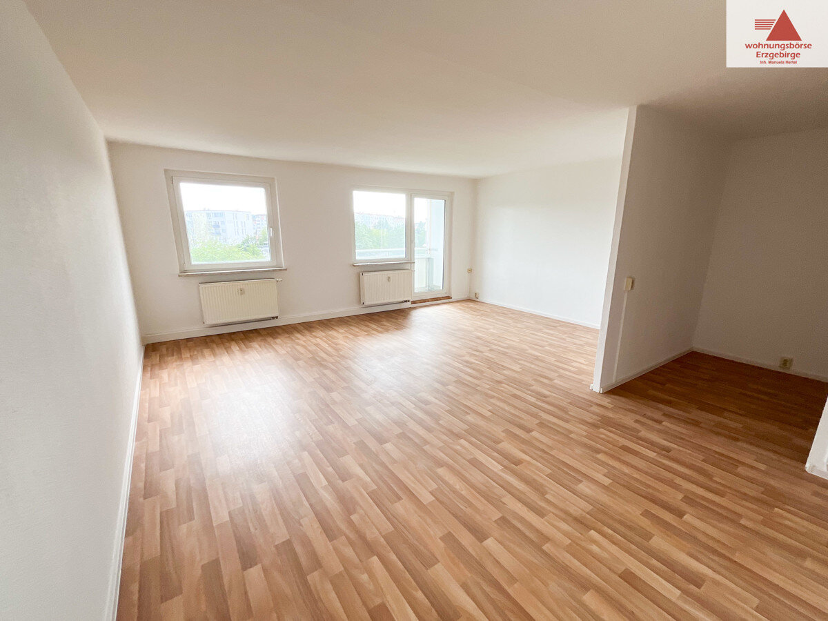 Wohnung zur Miete 311,85 € 3 Zimmer 69,3 m²<br/>Wohnfläche 5.<br/>Geschoss Barbara-Uthmann-Ring 77 Annaberg Annaberg-Buchholz 09456