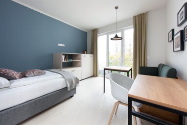Wohnung zur Miete Wohnen auf Zeit 2.250 € 1 Zimmer 22 m² frei ab sofort Zentrum Leipzig 04109