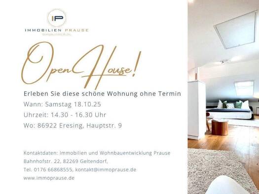 Wohnung zum Kauf 546.000 € 4 Zimmer 108,5 m² Eresing 86922