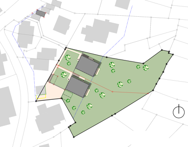 Grundstück zum Kauf provisionsfrei 467.175 € 1.280 m² Grundstück Kennenburg Esslingen am Neckar 73732